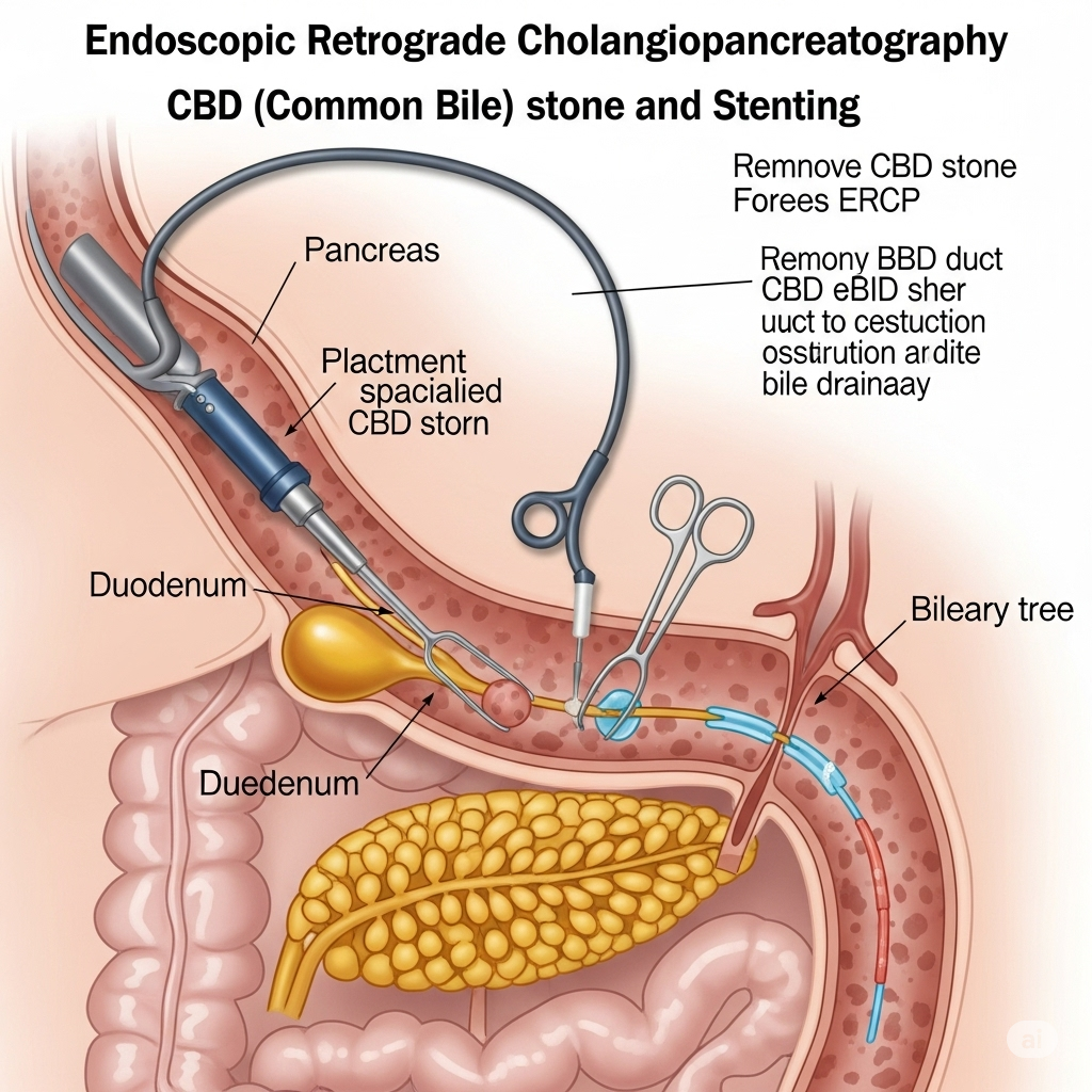 ERCP (CBD Stone Removal / Stenting)